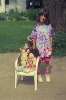 314-35- Lucy and Dolls at Grandmas 199307